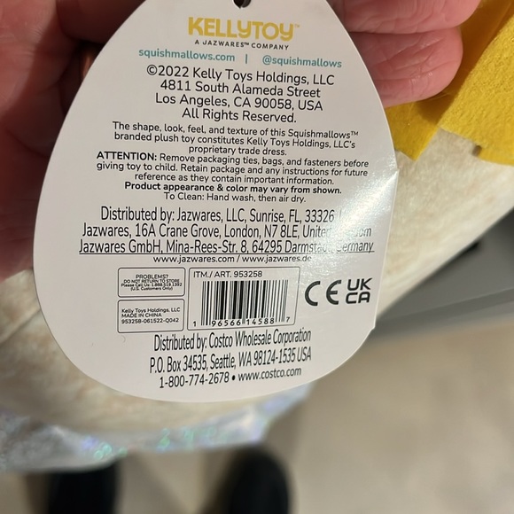 Squishnallow Bernardo from Costco - Picture 4 of 5